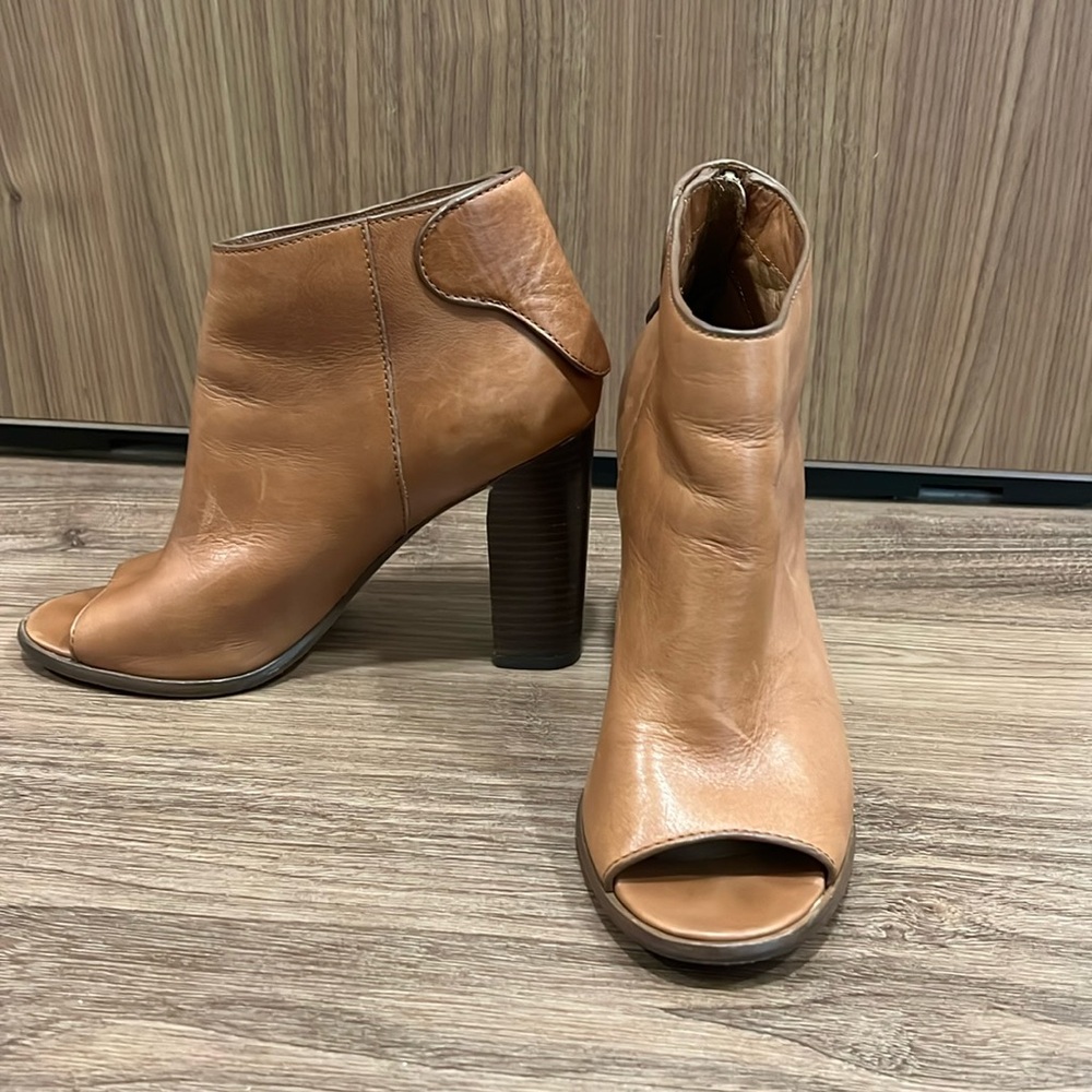 Coach Leather Booties